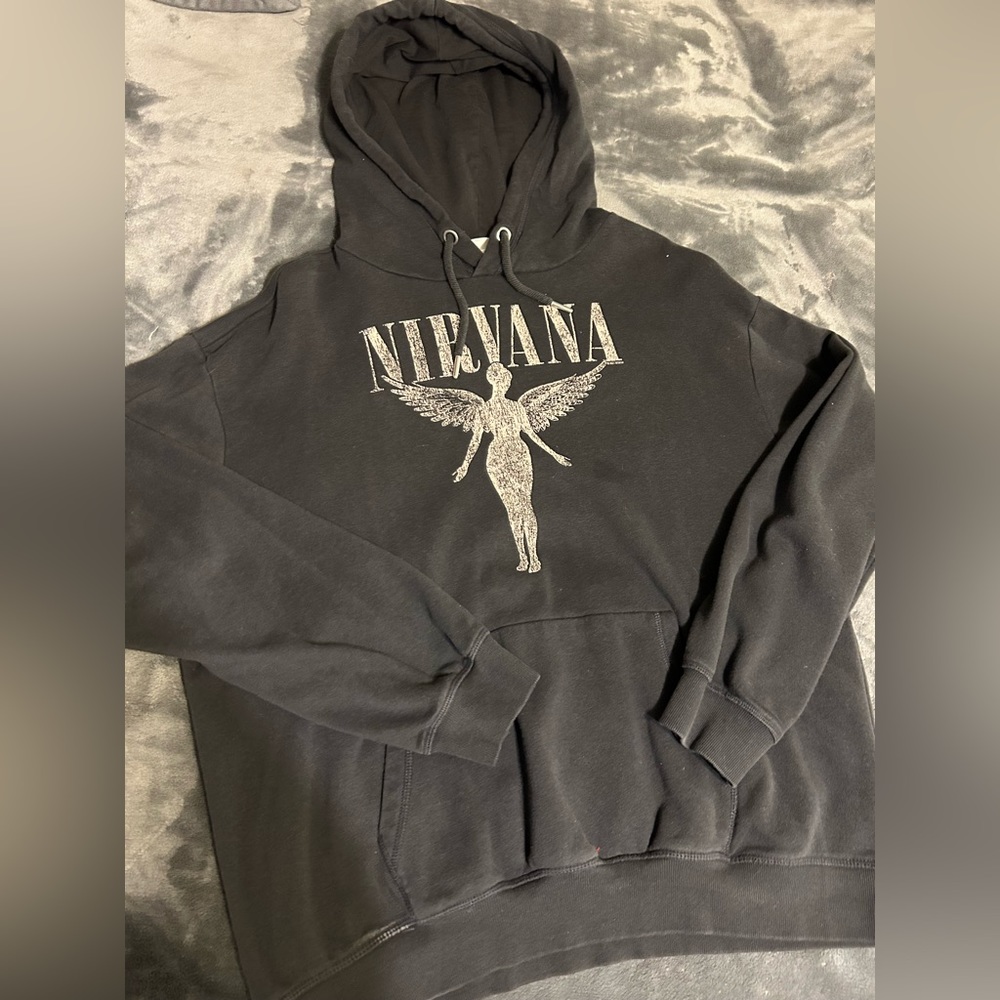 Nirvana Grey Hoodie